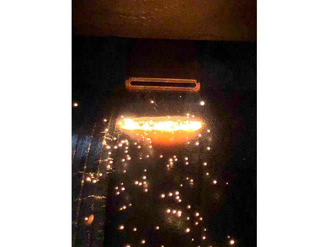 激光熔覆活塞杆