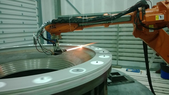 水轮机过流部件表面热喷涂耐磨涂层